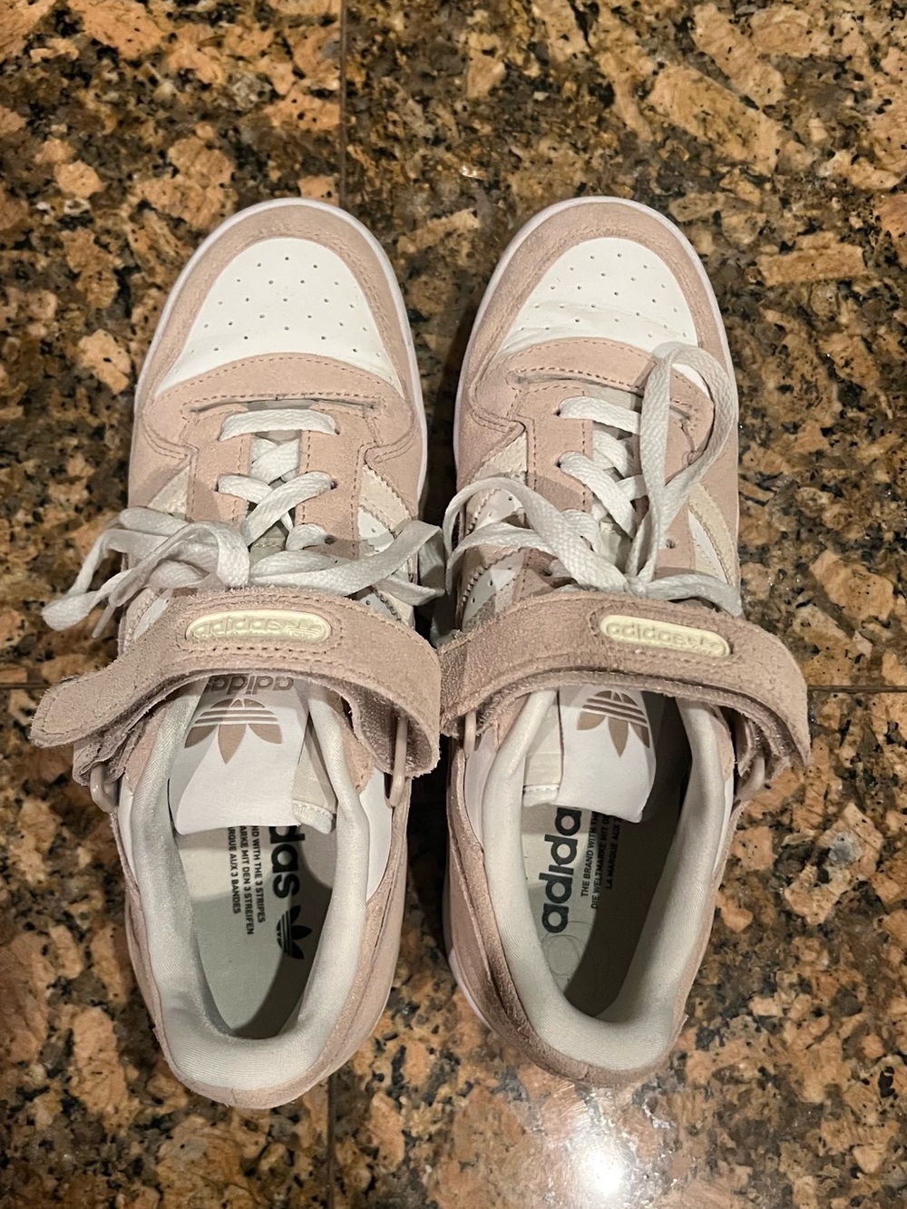 Adidas women’s forum low wonder taupe size 8.5